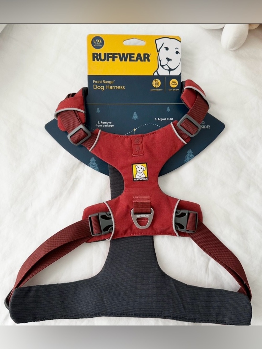 Ruffwear Front Range Dog Harness L/XL in Red Clay